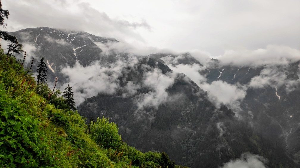 AWESOME VIEW WHILE TREKKING 